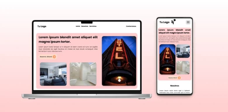 Landing pages y sitios web